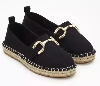Espadrilky mokasíny s výraznou sponou, Bonprix, 649 Kč