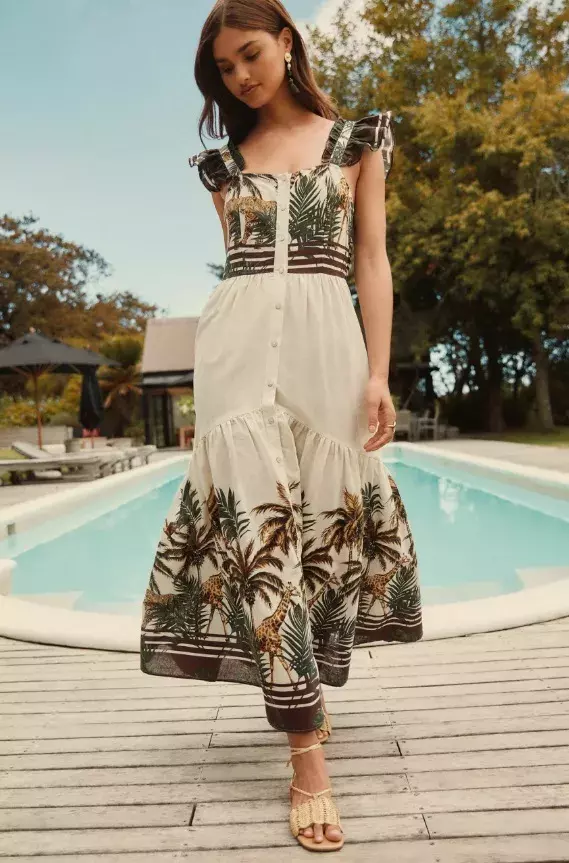 Maxi šaty pro drobnou postavu, Next, 2 366 Kč