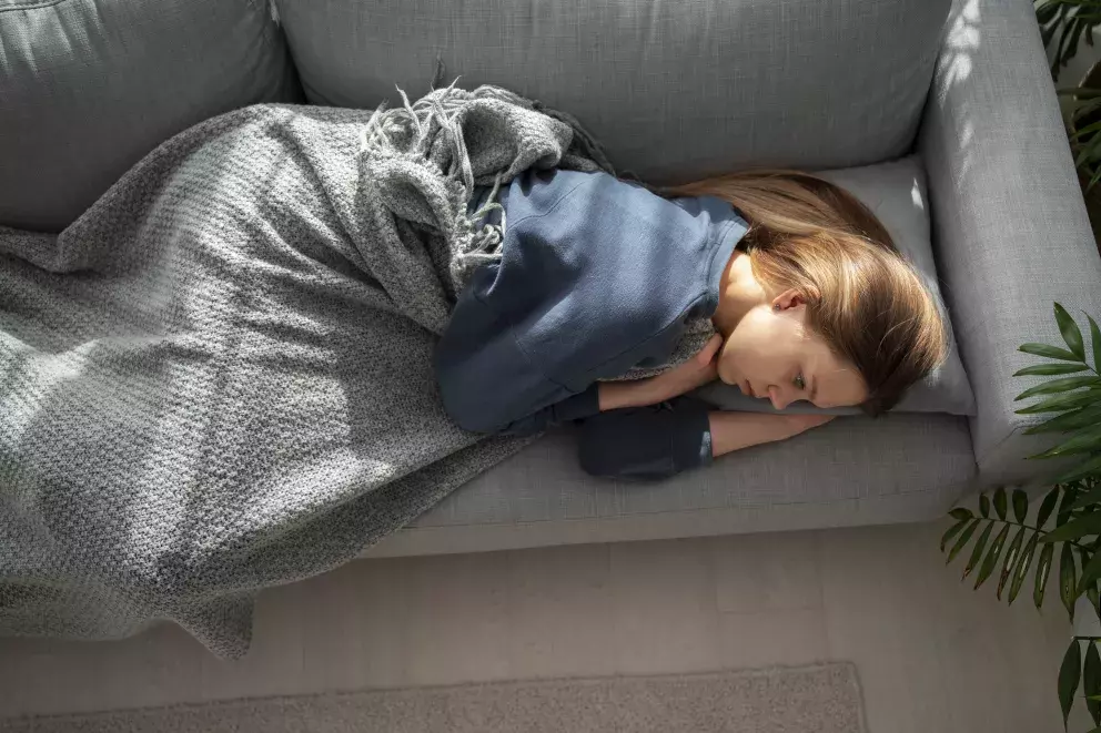 žena, smutek, pláč, problémy