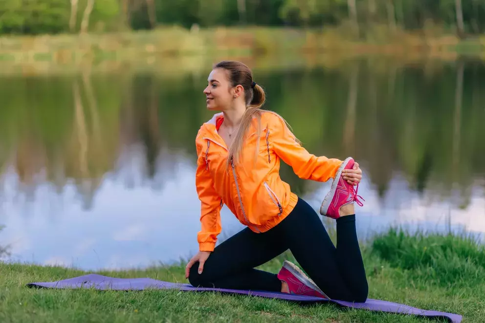 venkovní protahování