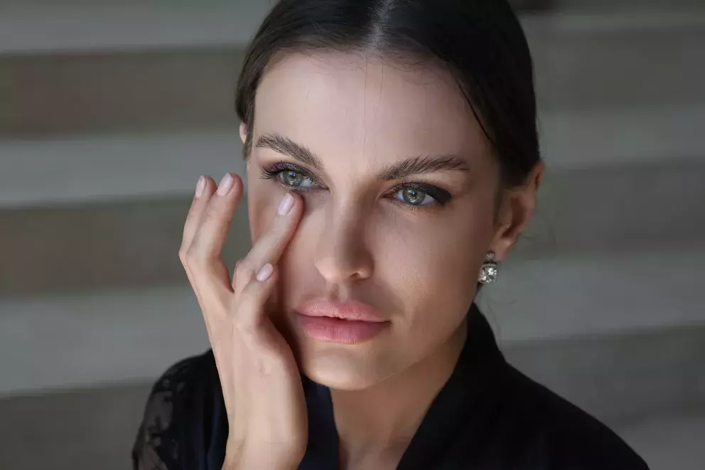 tvářenka krásná žena