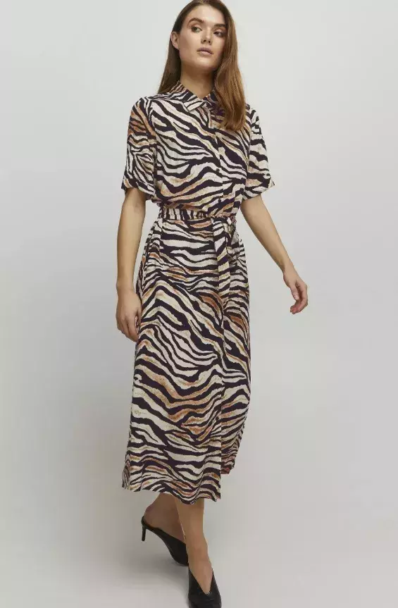 Košilové šaty se vzorem, b.young, 1 320 Kč