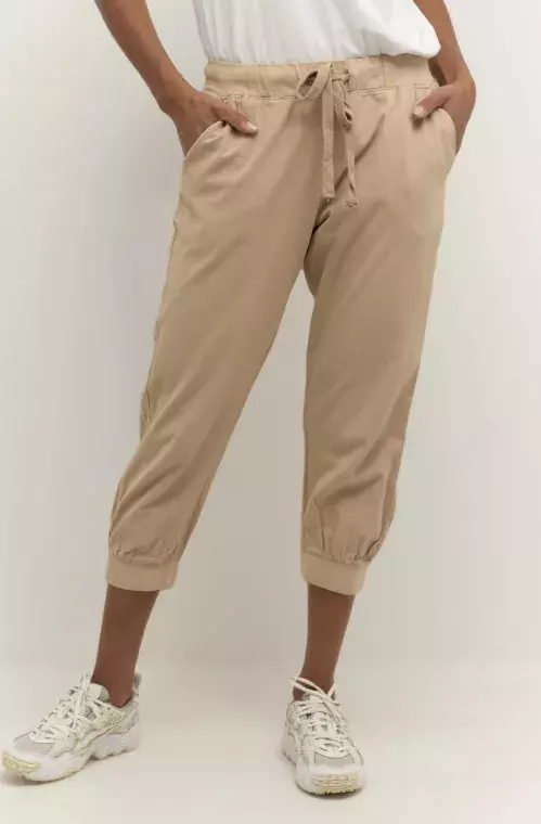 Pohodlné capri kalhoty, Kaffe, 804 Kč