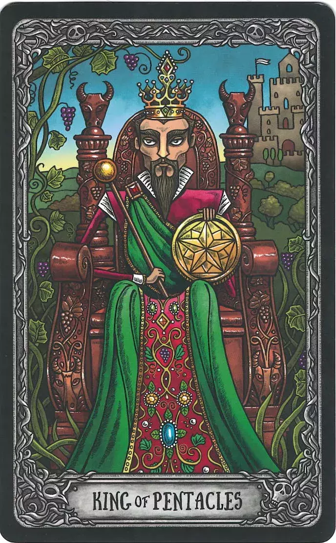 karta Král pentaklů