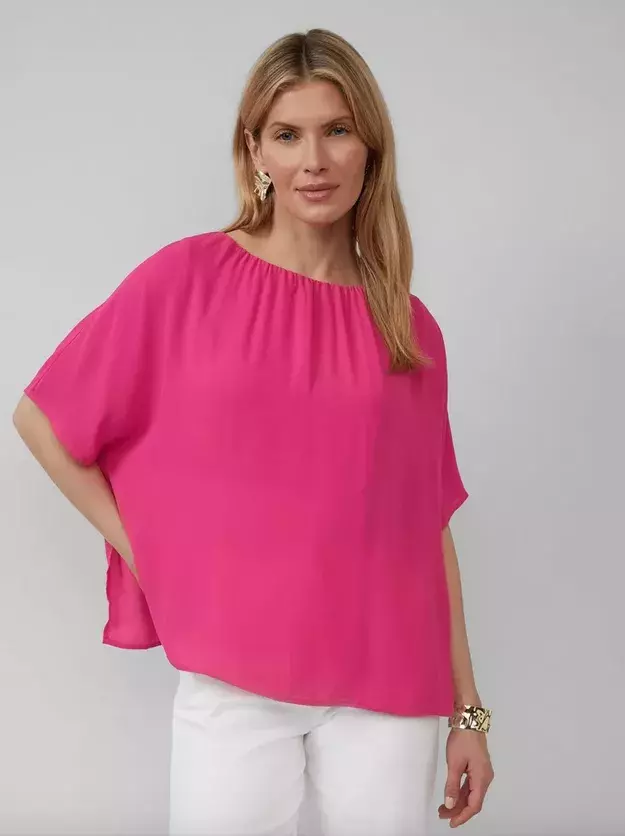 Šifonová košile s volným střihem Loose Fit