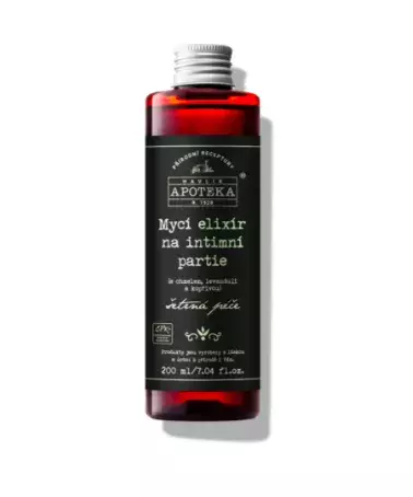 <p>Mycí elixír na intimní partie, Havlíkova Apotéka, 447 Kč</p>
