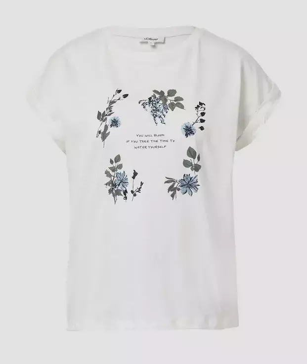 Tričko s potiskem na předním dílu