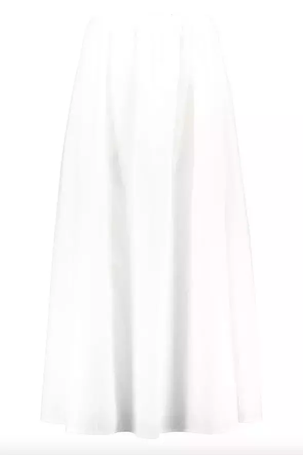 Bílá bavlněná sukně 649 Kč