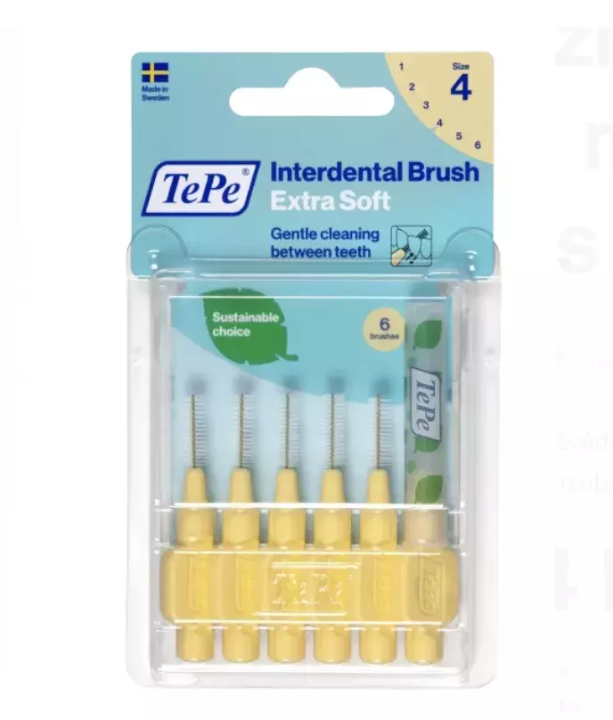 <p>TePe Extra soft mezizubní kartáčky 0,7 mm, 6 ks, 134 Kč</p>
