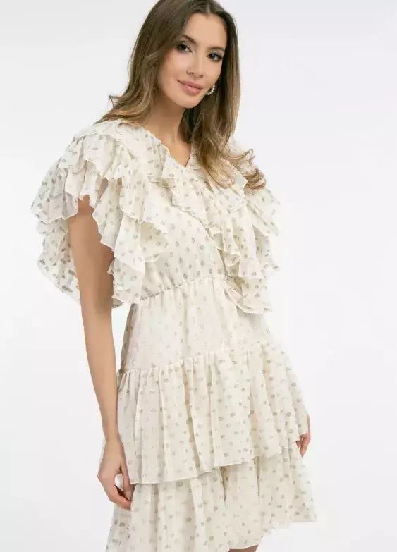 Vzdušné volánové šaty, Faina, 4 428 Kč