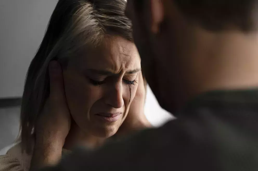 muž, žena, násilí, problémy, manželství