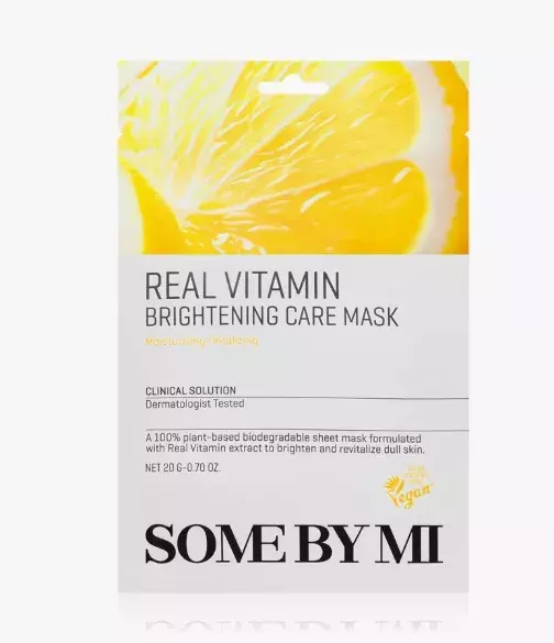 Rozjasňující plátýnková maska s antioxidačním účinkem, Some By Mi, 45 Kč