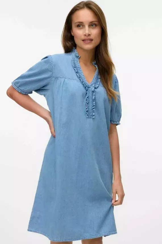 Denimové šaty se zdobením, Vero Moda, 1 149 Kč