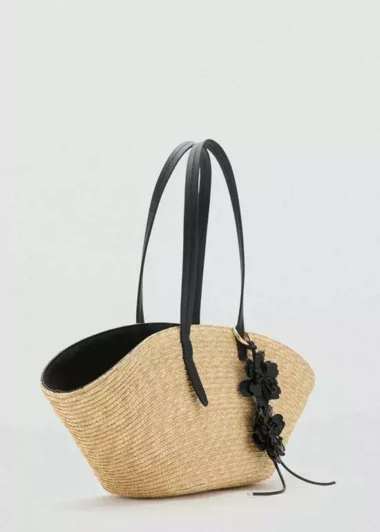 elegantní plážová taška, Mango, 1 599 Kč