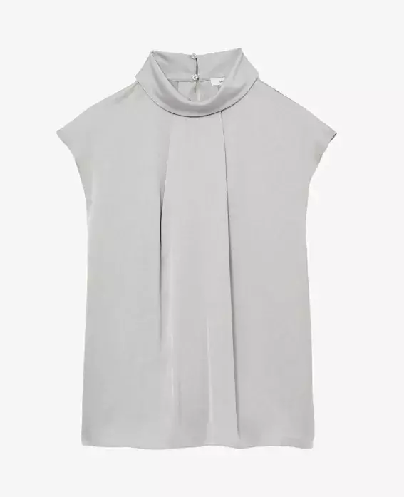 Luxusní šedá halenka, Reiss, 5 545 Kč