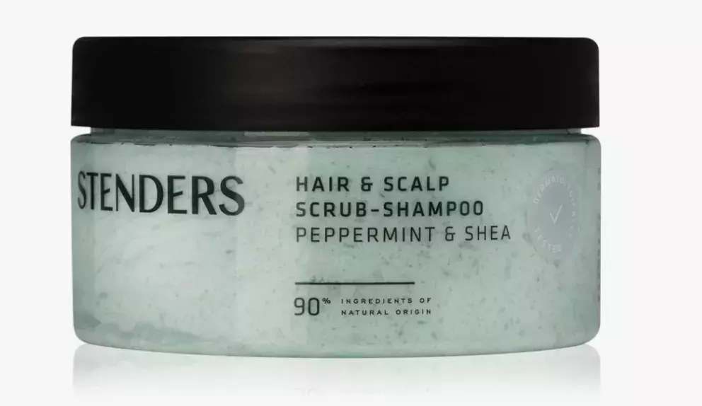 Osvěžující čisticí peeling na vlasy a vlasovou pokožku, Stenders, 505 Kč