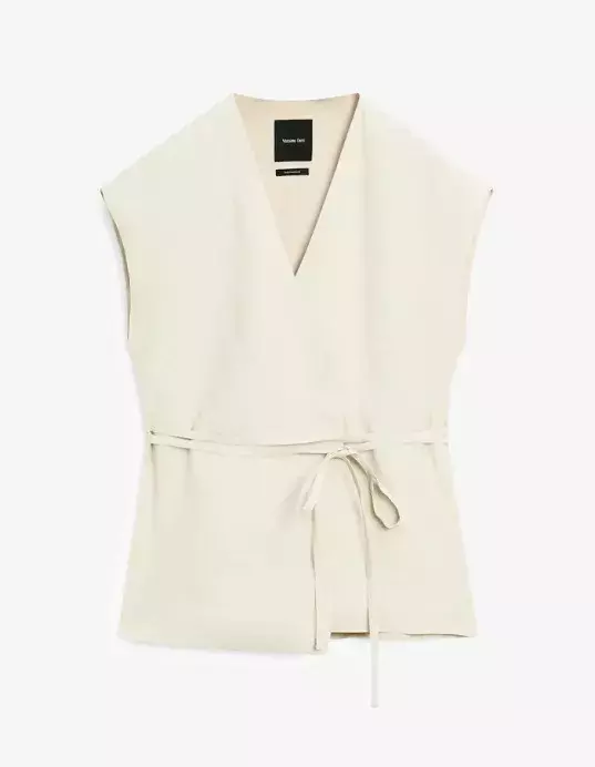 Béžová vesta, Massimo Dutti, 2 699 Kč