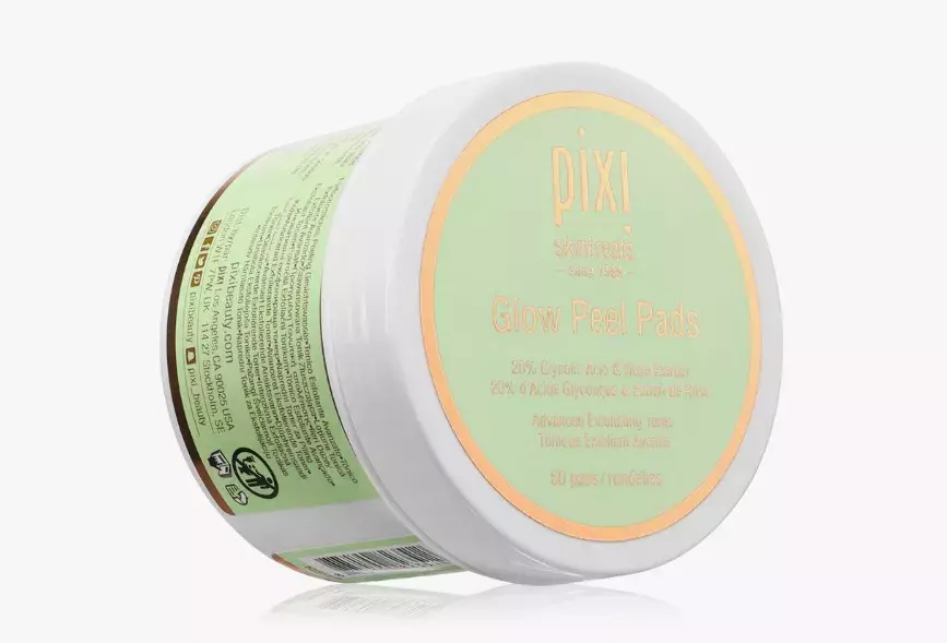 Exfoliační polštářky pro rozjasnění a vyhlazení pleti, Pixi, 610 Kč