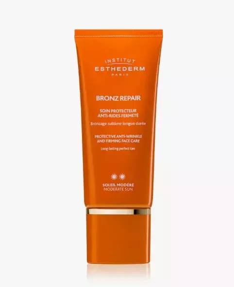 Zpevňující protivráskový krém na obličej se střední UV ochranou, Institut Esthederm, 1 575 Kč