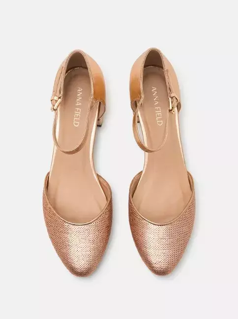 Měděné sandálky, Anna Field, 570 Kč