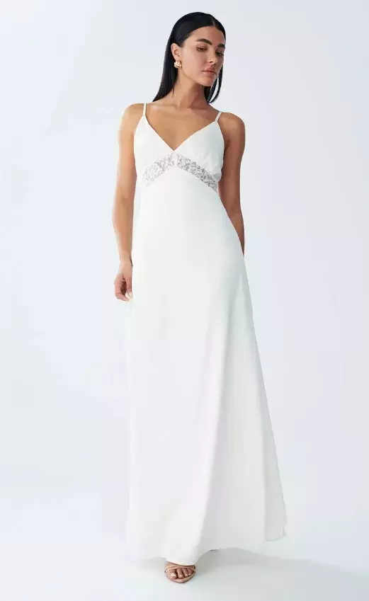 Maxi šaty s krajkou, BWLDR, 3 399 Kč