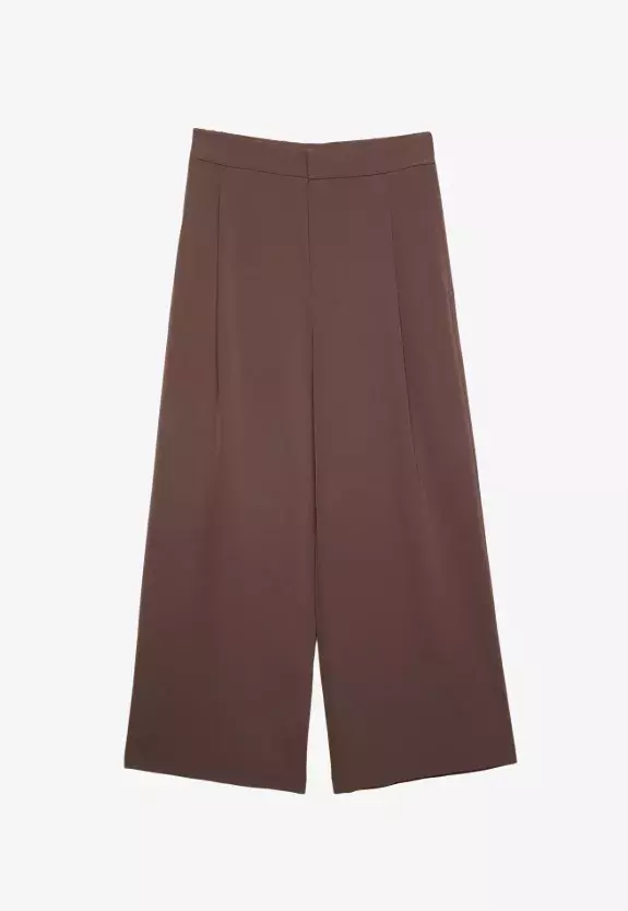 Hnědé kalhoty, Stradivarius, 549 Kč