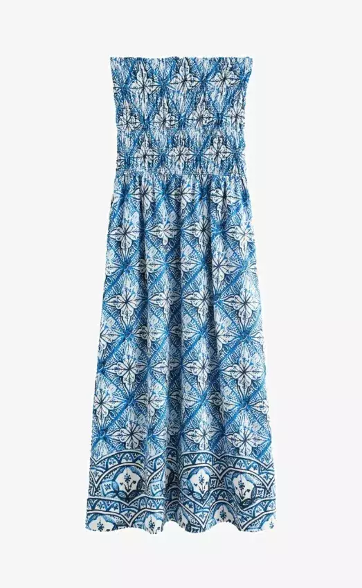 Letní šaty se žabičkováním, Next, 545 Kč