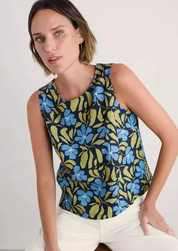 Květovaný top, Seasalt Cornwall, 2 100 Kč