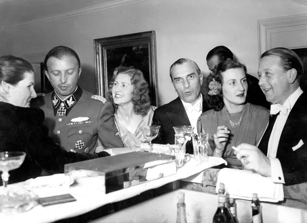 Oslava svatby Margarethe Braunové