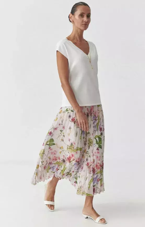 Květovaná plisovaná sukně, TATUUM, 1 999 Kč