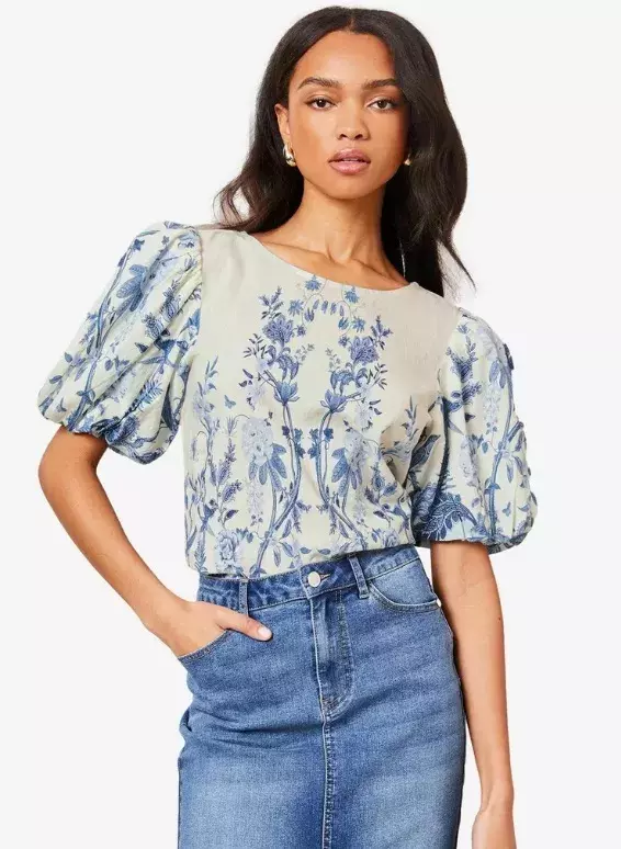 Blůza s nabíranými rukávy, Lipsy, 1 615 Kč