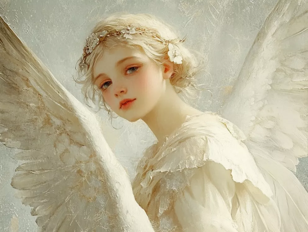 andělská dívka