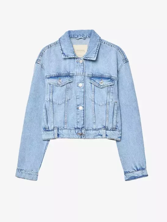 Džínová bunda, Stradivarius, 559 Kč