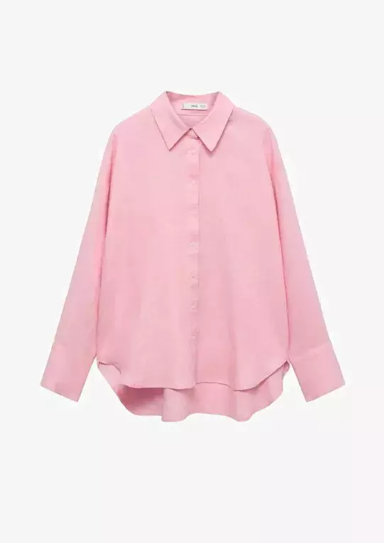 Růžová košile, Mango, 1 199 Kč