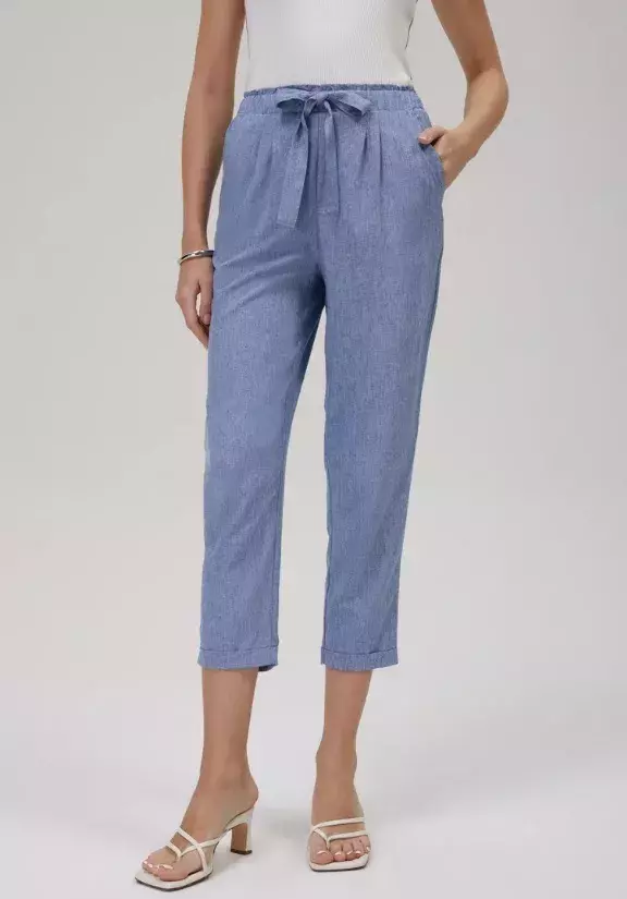 Capri kalhoty ve stylu Paper Bag, Anna Field, 720 Kč