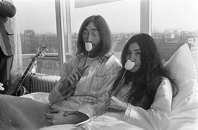John Lennon a Yoko Ono