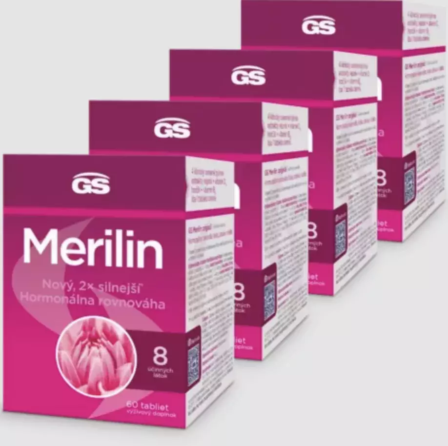 GS Merilin, 4 × 60 tablet Doplněk stravy