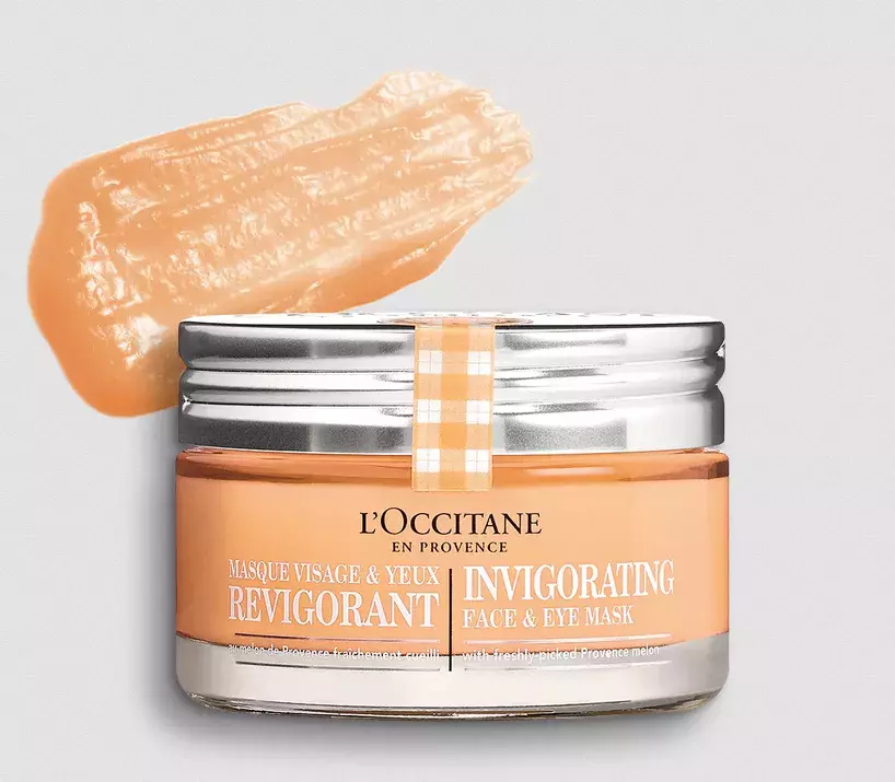 Povzbuzující obličejová & oční maska