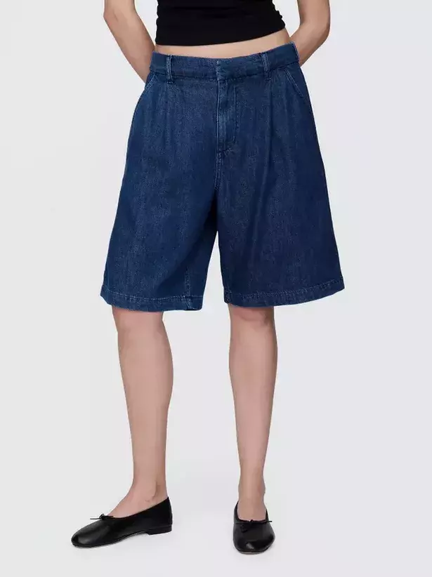 Džínové kraťasy bermuda UltraSoft