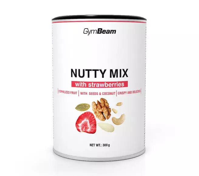 Nutty Mix s jahodami