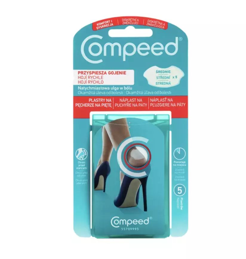 <p>Náplasti na puchýře a paty, Compeed, Hebe.cz, 199 Kč</p>
