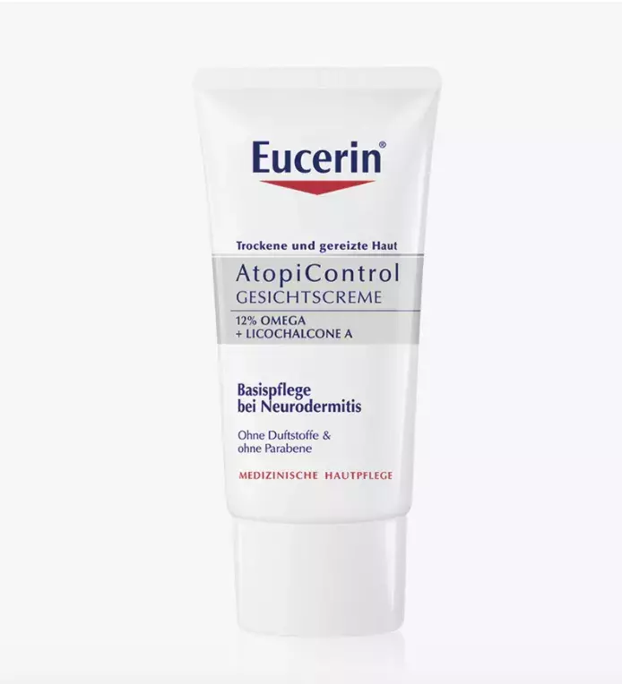 <p>Atopi Control zklidňující krém pro suchou a svědící pleť, Eucerin, 485 Kč</p>

