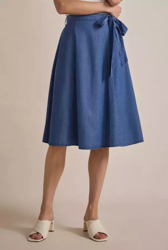 Denimová áčková sukně, Zign Studio, 880 Kč