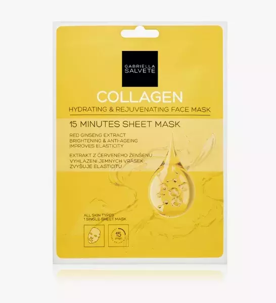 Plátýnková maska pro rozjasnění a vyhlazení pleti, Gabriella Salvete, 39 Kč