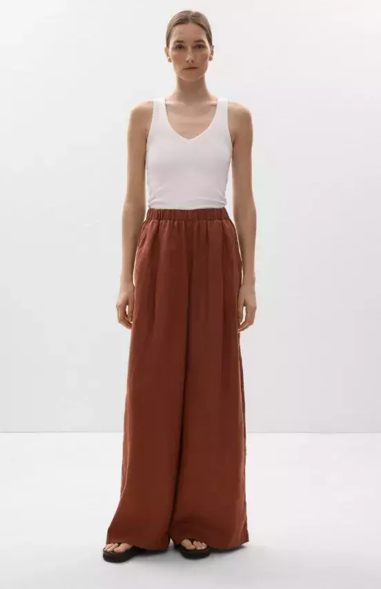 Pohodlné kalhoty se širokými nohavicemi, OYSHO, 1 299 Kč