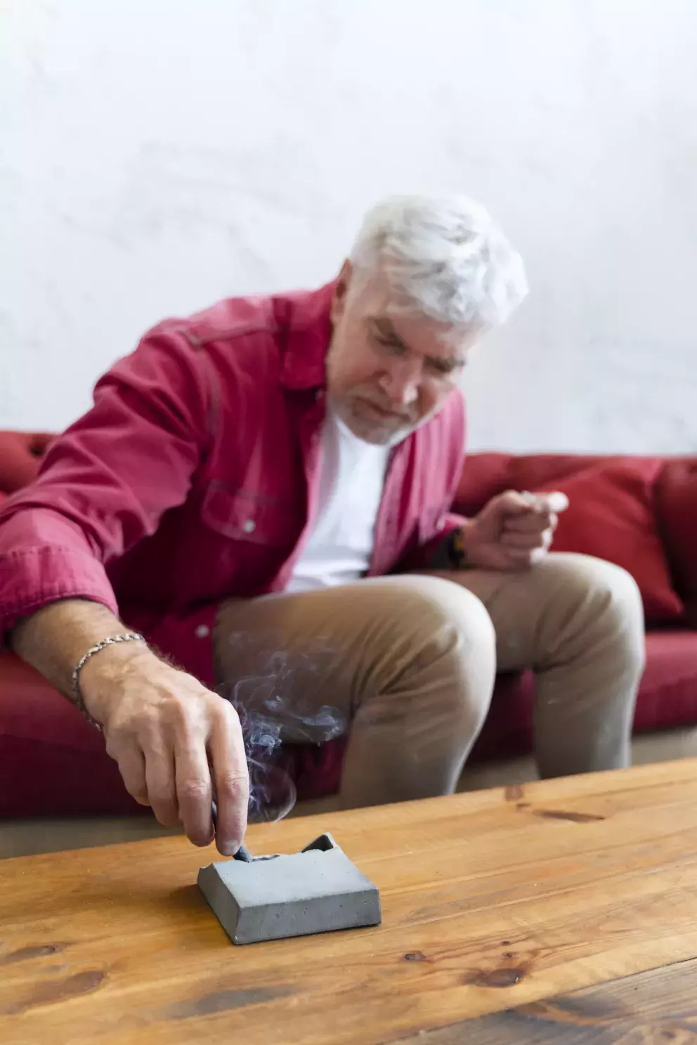 muž, doutník, důchod, odpočinek