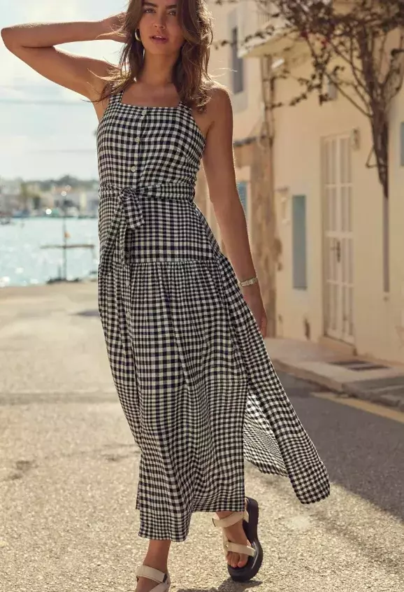 Kostkované šaty, Next, 1 022 Kč