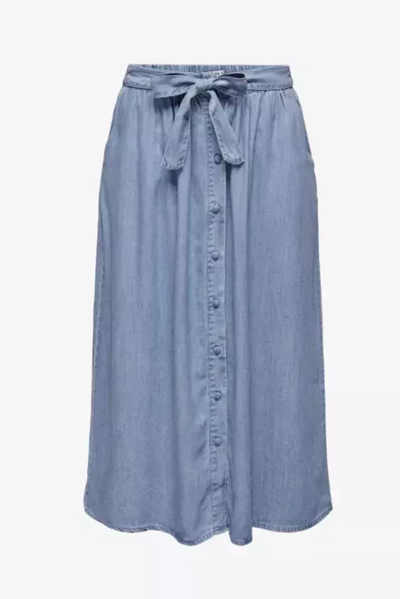 Džínová midi sukně, Only, 864 Kč