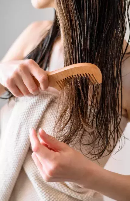 rozčesávání vlasů