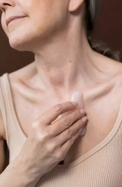 masážní kámen na krk a dekolt